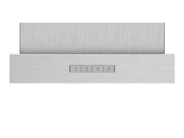 Bosch Serie | 2 DWB66BC50 - Panser - skorsteinsflat - bredde: 60 cm - dybde: 50 cm - ekstraksjon og resirkulasjon (-) - med intern motor - rustfritt