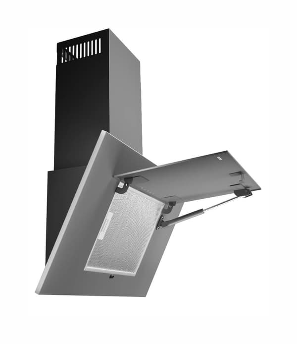 AKPO WK-4 NERO 2.0 Hood 50 GRÅ/GRÅ GLAS T300 Lineær LED/aktuator