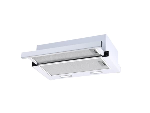 Scandomestic KHP60300A - Panser - teleskopisk - bredde: 60 cm - dybde: 28 cm - ekstraksjon og resirkulasjon (-) - med intern motor