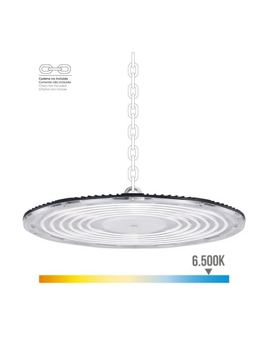 Dekorativ köksfläkt - Edm - 100W - 10000lm - 6500K - IP65
