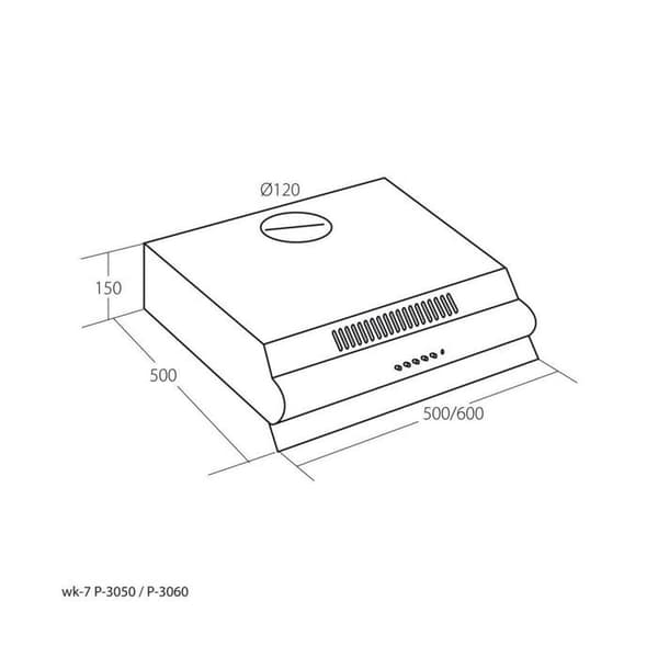 Akpo wk-7 p 3060 kökspis