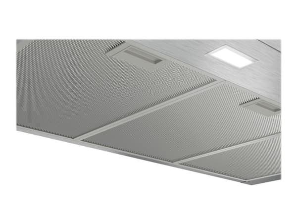 Bosch Serie | 2 DWP96BC50 - Panser - røykkanal - bredde: 90 cm - dybde: 50 cm - ekstraksjon og resirkulasjon (-) - med intern motor - rustfritt stål
