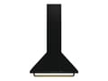 Miniatyrbild 3 av 5: Gorenje WHC63CLB - Kåpa - skorsten - bredd: 60 cm - djup: 50 cm - utsug och återcirkulering (-) - matt black