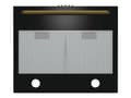 Miniatyrbild 4 av 5: Gorenje WHC63CLB - Kåpa - skorsten - bredd: 60 cm - djup: 50 cm - utsug och återcirkulering (-) - matt black