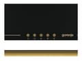 Miniatyrbild 5 av 5: Gorenje WHC63CLB - Kåpa - skorsten - bredd: 60 cm - djup: 50 cm - utsug och återcirkulering (-) - matt black