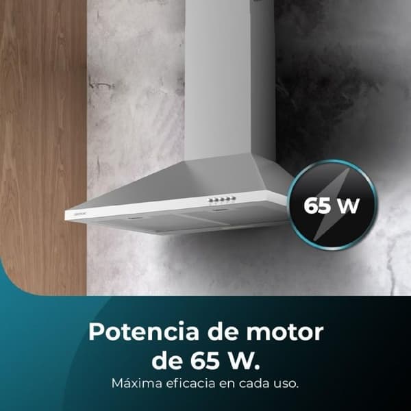 Cecotec Kökfläkt i pyramidform Bolero Flux PM 603500 Inox B