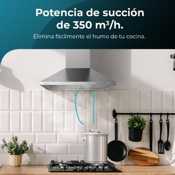 Cecotec Kökfläkt i pyramidform Bolero Flux PM 603500 Inox B