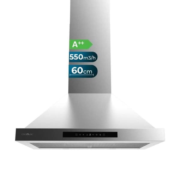"Hottepyramid - Bolero - Flux PT 606500 - Inox - 60 cm - A++"