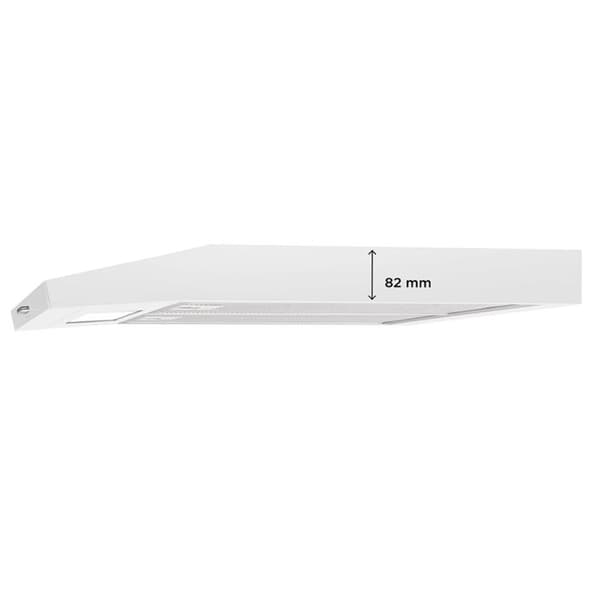 Hällfläkt under skåp 50 cm Concept OPP1250wh med fettfilter, vit