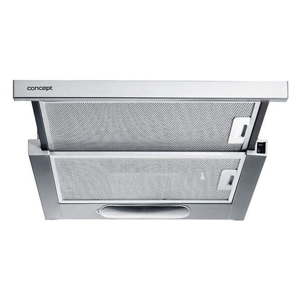 Concept OPV 3260, 320 m³-h, Kanal - Recirkulation, 57 dB, 58 dB, 65 cm, 75 cm Silver