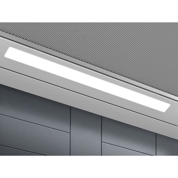 ELECTROLUX lådhuv - LFP616X - Grå - Luftflöde 220-600 m3/h - Ljudnivå 46-68 dB - 3 hastigheter