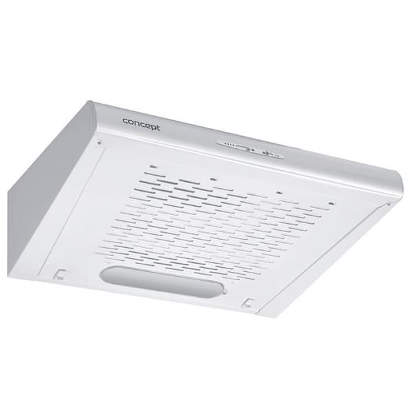 Hotte Concept OPP1050 - Väggmonterad - 185 m³/h - Utsugning / Cirkulation - 66 dB Vit