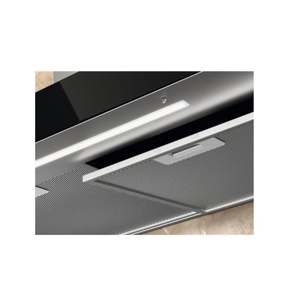 Produkt EcoLine - Serie 700 - Väggmonterad dekorativ fläkt - Glasdesign - ELECTROLUX - LFT819X