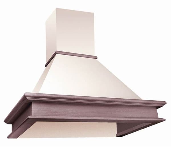 Hotte Akpo - WK4RUSTICA60 - WK-4 RUSTICA 60 Fläkt Ecru Beige, Trä