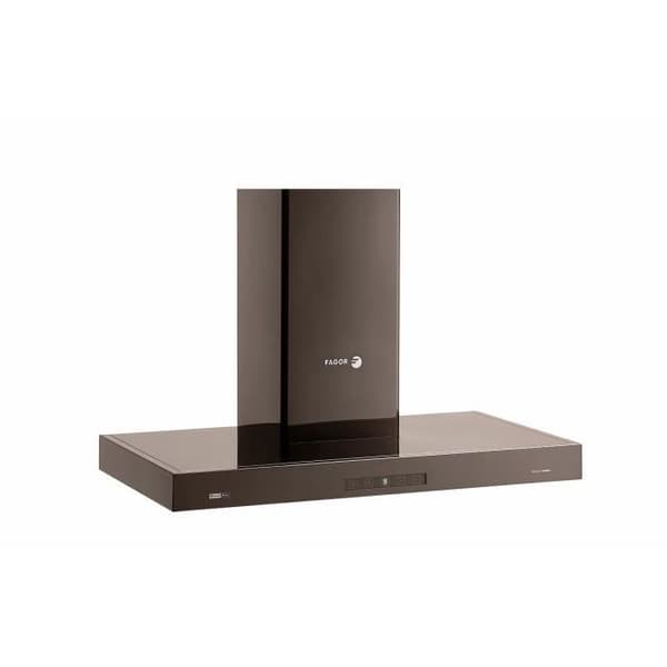 Dekorativ huva - FAGOR - CH90ART - 650m3/h - Svart - Väggmonterad - Halogen