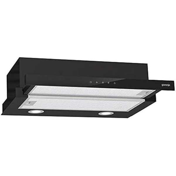 Integrerad köksfläkt - GORENJE - TH64E4BG - Svart - 450 m³/h - 71 dB