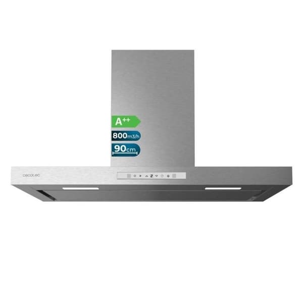 Uppassande fläkt - Bolero - Flux TT 908000 - Slim Glass White - 90 cm - A++