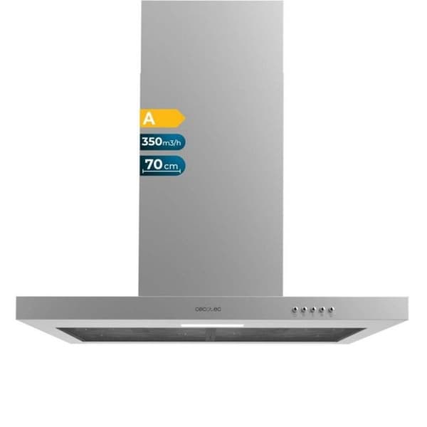 Dekorativ kåpa - Bolero - Flux TM 703500 - Inox - 70 cm - 350 m3/h