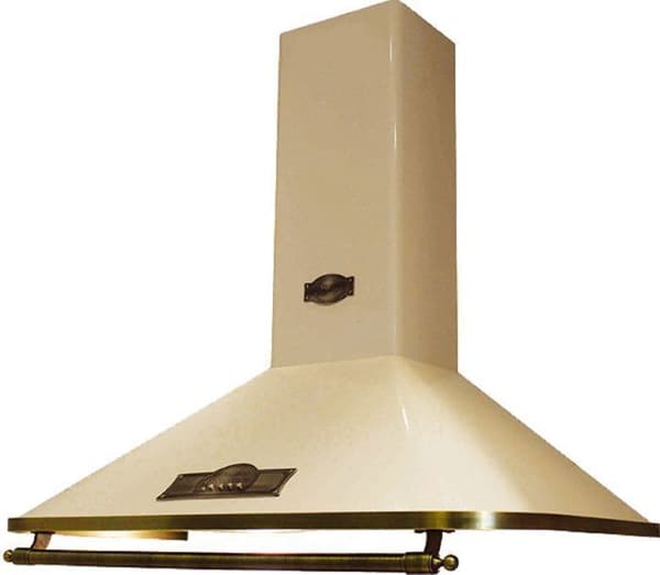Kaiser Empire Hotte A 9315 ElfEm Eco+tuyau flexibel, 90 cm/Hotte murvägg/från tillverkaren Luxe Kaiser/Hotte chimney Ivoire -E