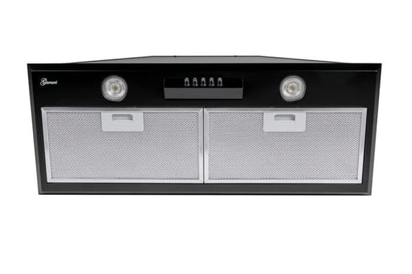 GURARI GCH B 051 70 BL Inbyggnadsfläkt 70 cm Svart 1000 m³/h köksfläkt, ventilationsfläkt