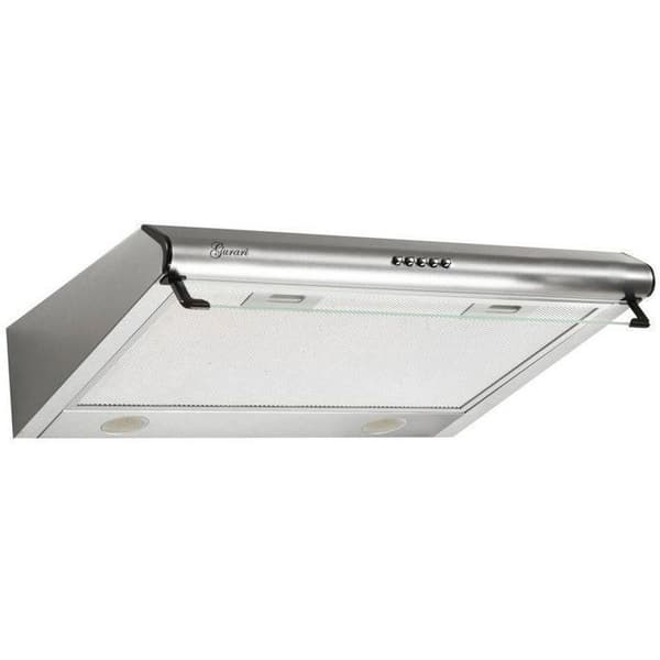 GURARI GCH F 590 60 Äro 60 cm, rostfritt stål, 250 m³/h, med glas, LED