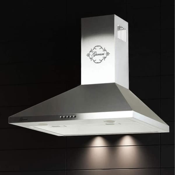 Gurari C 147 Väggmonterad köksfläkt 60 cm •1000m³/h•Luxe väggmonterad fläkt tillverkad av Gurari • 3 hastigheter