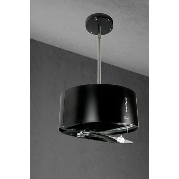 GURARI huva ö för ö GCH I 237 50 BL, ö för recirkulation, ö för extractor huva 50cm, takhuva, 860m³/h
