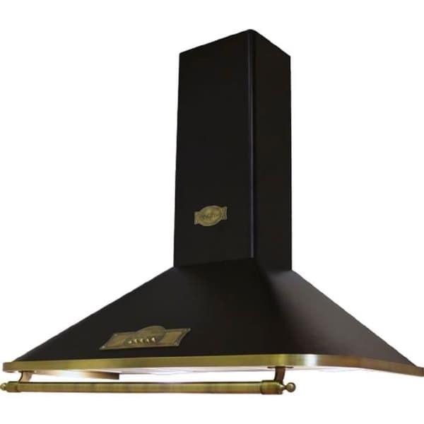 Exklusiv designer köksfläkt 60 cm från Kaiser/Väggfläkt serie Modell Empire/Nyhet från tillverkaren Lyx Kaiser/Spisfläkt svart - Em