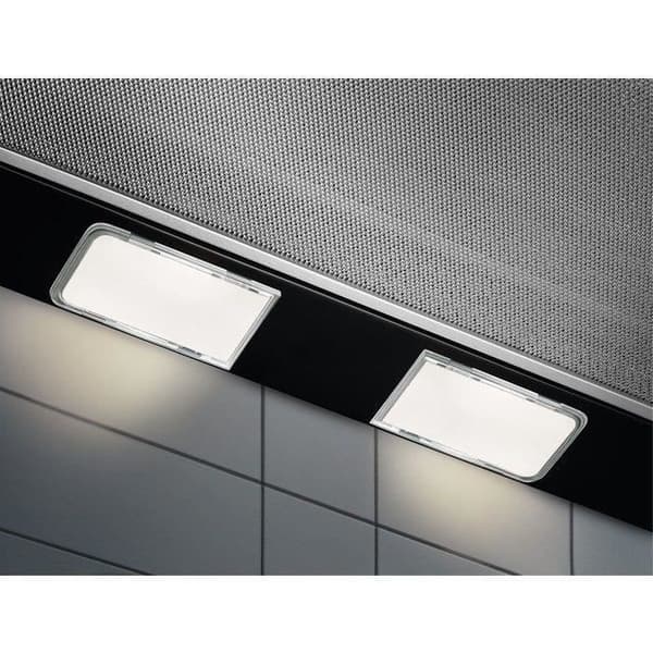 Teleskophuva - Electrolux - LFP326FB - Svart - LED-belysning - Energisparande