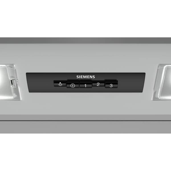 Fläktkåpa - Siemens - iQ100 LE66MAC00 - Rostfritt stål - 49 dB - 3 hastigheter