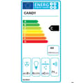 Miniatyrbild 2 av 2: Hotte Visière - CANDY - CFT6105S - 60 cm - 3 hastigheter - 209,7 m³/h