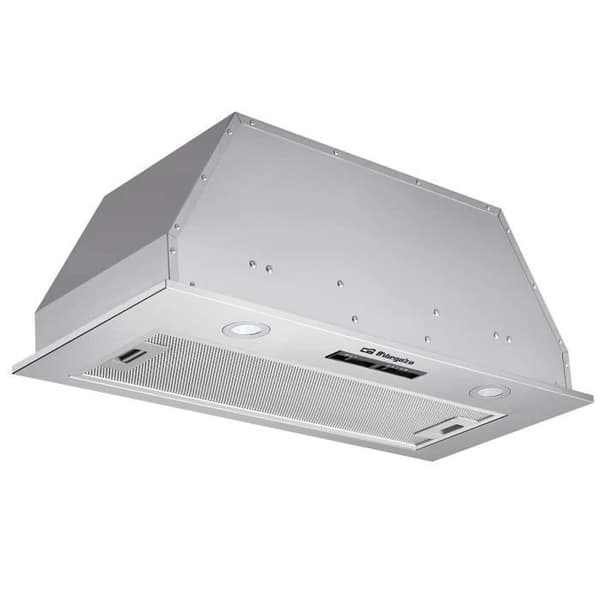 Fläktkåpa - Orbegozo - CA 8160 IN - 60 cm - Rostfritt stål - 3 hastighetsnivåer Gjuten aluminium