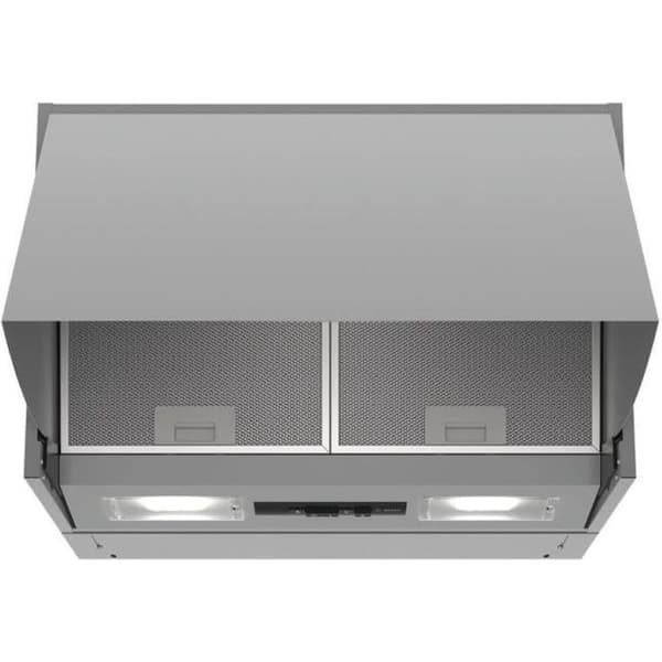 Integrerad huva - Bosch - DEM63AC00 - 60 cm - Utsug och återcirkulation - Silver
