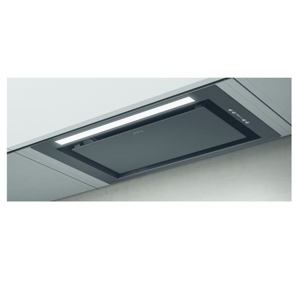 Integrerat lock - ELICA - LANE GROUP BL/A/52 L52 SVART - Evakuering - 650 m3/h - 65 dB