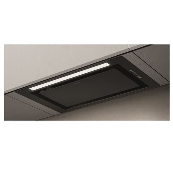 Integrerat lock - ELICA - LANE GROUP BL/A/52 L52 SVART - Evakuering - 650 m3/h - 65 dB Svart