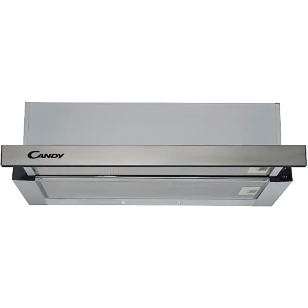 CANDY CBT 625 2X Teleskophuva - Evakuering & återvinning - Grå - 60 cm - 756 m3/h