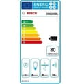 Miniatyrbild 3 av 3: BOSCH DHL555BL Filterenhet 650 m3/h - 50 cm - Klass C 79,8 kWh/år - Avfallshantering eller återvinning med DH-kolfilter - Metall