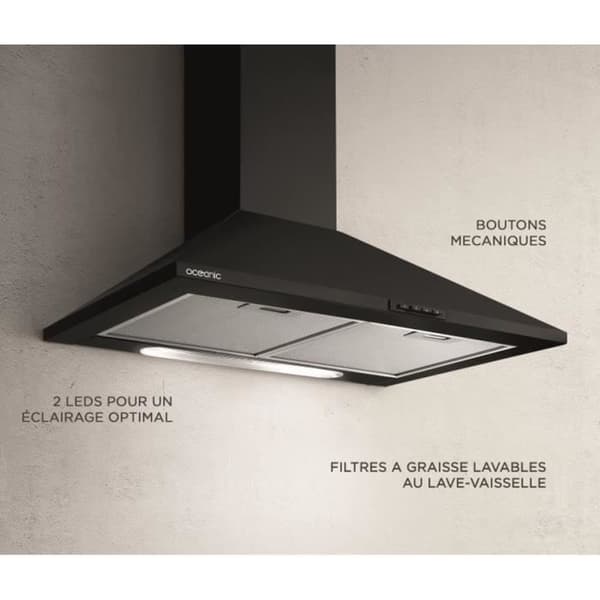OCEANIC OCEAHP6039B pyramidkåpa - 60 cm