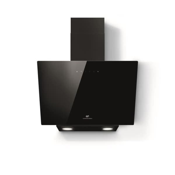 Sort dekorativ emhætte - A - CONTINENTAL EDISON CEHD6065B - L60 cm