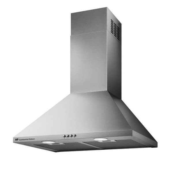 CONTINENTAL EDISON CEHP6060S pyramideformet emhætte - 60 cm