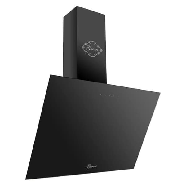 Gurari köksfläkt GCH D 286 BL 9 Prime inklusive avgasrör, köksfläkt 90cm, väggfläkt 1000m³/h