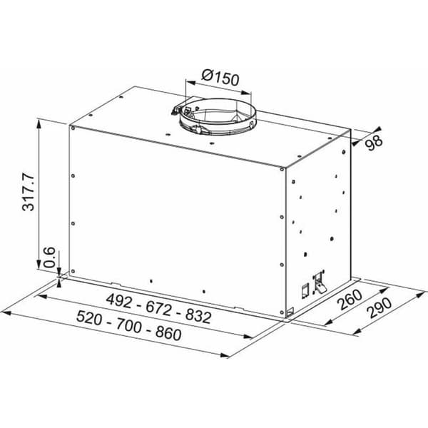Konventionell fläkt Mepamsa 52 cm