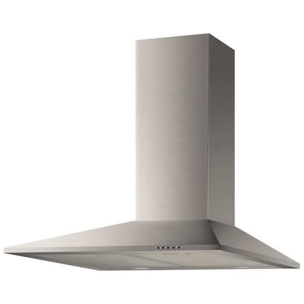 Standard huva Mepamsa Piramide Plus 60X 60 cm 290 m³/h 65W C - MEPAMSA - Grå - Vägg - Aluminium - LED x 2 Rostfritt stål