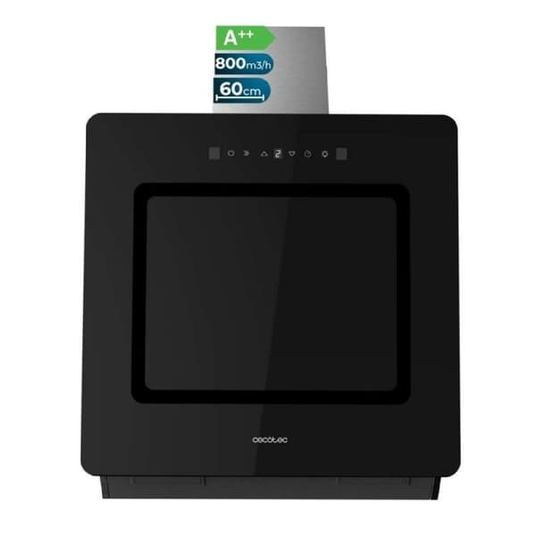 Cecotec Dekorativ fläkt Bolero Flux DT 608002 Glas Svart A++