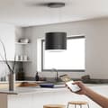 Miniatyrbild 2 av 6: CIARRA Island Hood 41cm App Control A+ 550m3/h Booster Recycling Hood Touch-knapp Svart CD4838B