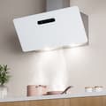 Miniatyrbild 5 av 6: CIARRA Kåpa 90cm A+++ 650m3/h Booster 4 Hastigheter Touchknapp Köksfläkt Vit CD9736KW