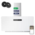 Miniatyrbild 1 av 6: CIARRA Kåpa 90cm A+++ 650m3/h Booster 4 Hastigheter Touchknapp Köksfläkt Vit CD9736KW
