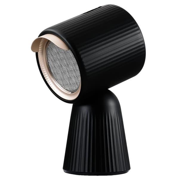 Bærbar Bordemhætte, 3-Trins Justerbar, Uden Ventilation, Kompakte Dimensioner,Sort, EU