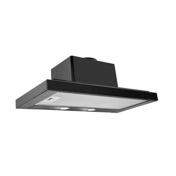 Integrerad fläkt - CIARKO - SL-NT 60 - 275 m³/h - Färg Svart - Bredd 60 cm