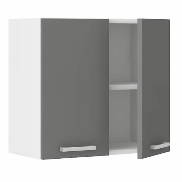 Køkken møbler 60 x 31 x 55 cm Grå Melamin PVC Hrast